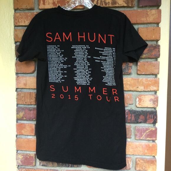 Sam Hunt 2015 Summer Tour/Band T-Shirt - Picture 4 of 4